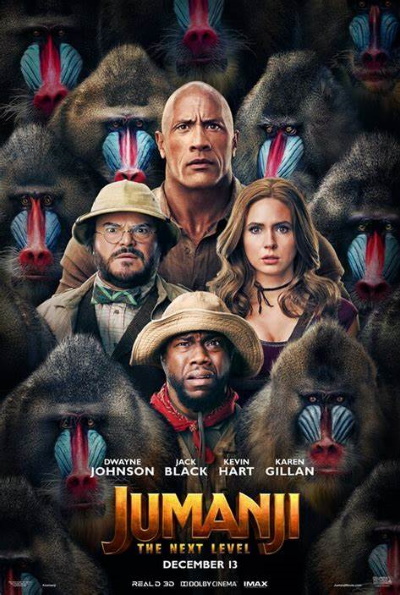 Jumanji: The Next Level (Rating: Okay)