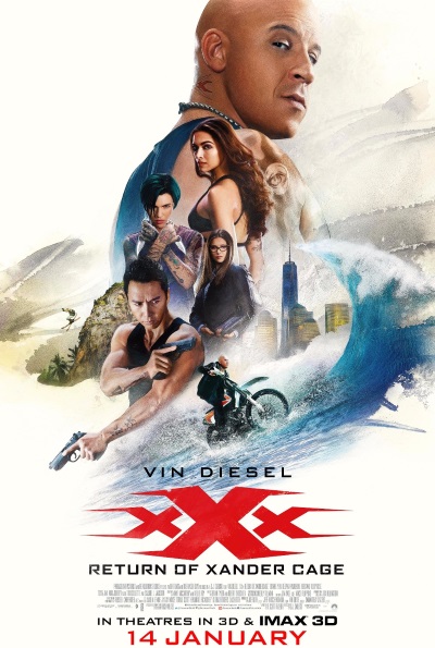xXx: Return Of Xander Cage (Rating: Okay)
